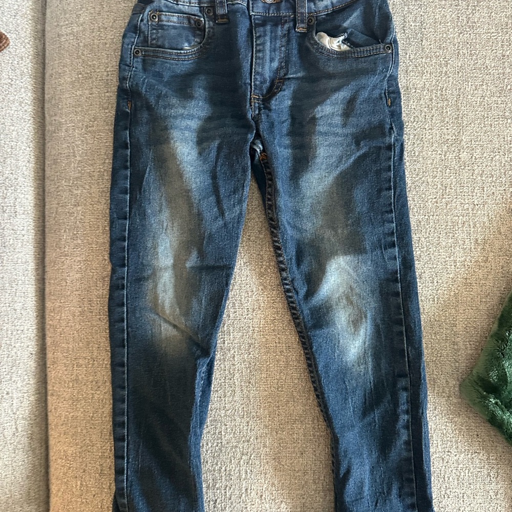 Lee Men's Dark Blue Relaxed Jeans